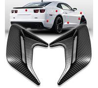 KATUR Admission Décorative Universelle Air Flow Vent Capot pour Voiture - Autocollant en Fibre de Carbone