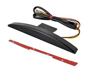 KATUR Aile Arrière Pointe 22 Rouge LED Frein Feu Arrière Feu pour Harley Breakout EFI FXSB CVO 2013-2017 (Fumée)