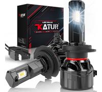 KATUR Ampoule H7 LED 6000K Blanc Xénon, Lot de 2