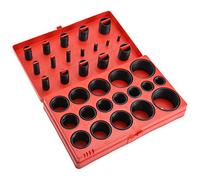 KATUR Assortiment Universel De Joints Toriques, Ensemble MéTrique De 419 PièCes, 32 Tailles, DiamèTre De 3 à 50 mm, Joints Toriques En Caoutchouc Noir Pour La Plomberie, Automobile