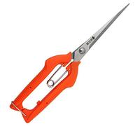 KATUR Ciseaux d'élagage professionnels pour rosiers de jardin, lames droites en acier inoxydable pour arrangement floral, coupe de plantes, récolte de fruits (longueur de lame de 96 mm)