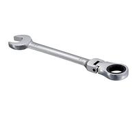 KATUR Clé à cliquet combinée 24mm, clé à cliquet à tête flexible, conception industrielle à double usage, outil métrique professionnel en acier chrome vanadium pour l'entretien de la maison
