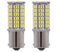 KATUR Lot de 2 ampoules LED Super Blanc 156 BA15S 1141 1003 7506 3014 114SMD 12 V 9 W