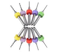 KATUR Mini PCB Forets 10 pcs Spirale Flûte Carbure Micro Forets pour Outil Rotatif Bijoux CNC Conseil Puissance Gravure 0.3-1.2mm