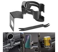 KATUR Multi-Fonctions Support de Portable Boire de l'eau Coupe-Bouteille Mont Bolt sur Le Stand Support Organisateur pour modèles 2018+ Jeep Wrangler JL