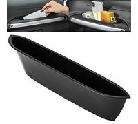 KaTur passagers Grab Plateau Boîte de Rangement Black Center Console Insérer GrabTray pour Wrangler JK & JKU 2 Portes/4 Portes 2011-2018 Accessoires Organisateur JK Intérieur Accessoires