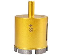 KATUR Scie circulaire à diamant de 55mm de diamètre, scie circulaire à maçonnerie, coupe-carreaux pour le marbre, le verre, l'ardoise, la céramique, le granit, le quartz et les pierres précieuses