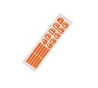 Katutude Autocollants Lumineux pour Boutons de Voiture Autocollant Universel de Bouton de Fenêtre de Lève-vitre Sticker Porte Lève-vitre Fenêtre Bouton Stickers Décoration Voiture Interieur