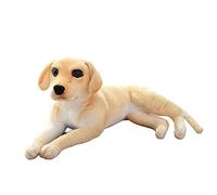 Katutude Chien Golden Retriever en Peluche Chien Realiste Peluche Chien Simulation Animal en Peluche Poupée en Peluche Chien Jouets en Peluche Décor à La Maison pour Enfants Amis60cm