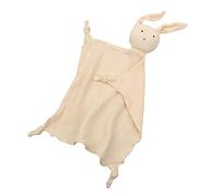 Katutude Doudou Lapin Plat, Peluche Serviette D'apaisement pour Nouveau-Né et Bébé à La Maison Accompagnant Le Sommeil