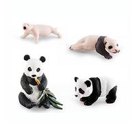 Katutude Figurines Cycle de Vie Modèle de Cycle de Croissance Panda Animal de Simulation Jouet de Figurines d'animaux de Cycle de Vie Jouets Modèle De Stade De Croissance Jouet ÉDucatif pour Enfants