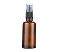 Katutude Flacon Pulvérisateur en Verre Ambré, Flacon Spray Vide 100ml Bouteille Spray Verre Fine Rechargeables Petit Flacon Vaporisateur Vide Verre Portable pour Cosmétiques Huiles Essentielles