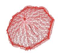 Katutude Parapluie de Dentelle Vintage - Parasol à la Main avec Fleur Broderie - Ombrelle pour Mariage et Mariée