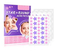 Katutude Patch Anti Acnée, Patchs en Forme D'étoile Cœur Pimple Patch Colorés Patch Anti Bouton Autocollants Anti-acné Hydrocolloïdes Absorbante pour Les Points D'acné du Visage Zit Patch