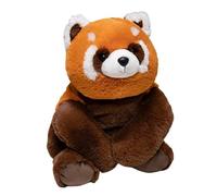 Katutude Peluche Panda Roux, 50cm Panda Roux en Peluche Animal en Peluche Panda Mignon Peluche Panda Rouge Panda Oreiller en Peluche Doux Jouets en Peluche Douce Coussin Cadeau pour Garçons Et Filles