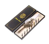 Katutude Plume Calligraphie, Stylo Dip à Plume Ensemble Plume à Encre Set de Calligraphie Stylos Plume de Calligraphie Encre Set Vintage Boîte Cadeau Set de Calligraphie Antique pour Ecriture Cadeau