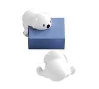 Katutude Protege Coin de Table, 8PCS Protection Coin de Table Bébé Mignon Animal Chien Ours Silicone Protecteur d'angle de Meuble pour Bebe Maison Table