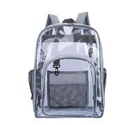 Katutude Sac à Dos Transparent Étanche, Sac à Dos D'école Transparent PVC Sac à Main Unisexe Multi-Poches Sacs à Dos Loisir Grande Capacité Sac a Dos Voyage pour Travail Voyage Concert Sports