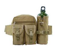 Katutude Sac de Ceinture Sac Banane Etanche Tactique Militaire avec Poche de Bouteille d'eau Homme Femme Sacoche Banane de Sport Ceinture pour Randonnée Camping Voyage Cyclisme Chasse Excursion