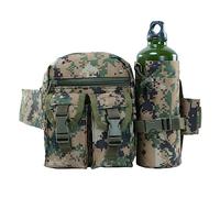 Katutude Sac de Ceinture Sac Banane Etanche Tactique Militaire avec Poche de Bouteille d'eau Homme Femme Sacoche Banane de Sport Ceinture pour Randonnée Camping Voyage Cyclisme Chasse Excursion