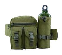 Katutude Sac de Ceinture Sac Banane Etanche Tactique Militaire avec Poche de Bouteille d'eau Homme Femme Sacoche Banane de Sport Ceinture pour Randonnée Camping Voyage Cyclisme Chasse Excursion