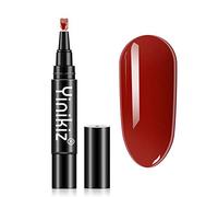 Katutude Vernis à Ongles Stylo, Stylo à Ongles Gel 3 en 1 Stylo de Vernis à Ongles UV LED Vernis Polish Ongles Semi Permanent One Step Manucure Nail Art