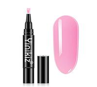 Katutude Vernis à Ongles Stylo, Stylo à Ongles Gel 3 en 1 Stylo de Vernis à Ongles UV LED Vernis Polish Ongles Semi Permanent One Step Manucure Nail Art