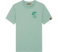 Katxi Klothing - T-shirt en coton biologique - Kabino Tee Coeur Aloe en Coton - Taille L - Vert Vert L