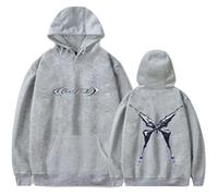 Katy Perry Butterfly Merch 2025 The Lifetimes Tour Sweat à capuche avec poche pour homme/femme, 5, XL