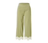Katy Perry exclusive for ABOUT YOU Pantalon 'Nora' beige / vert, Taille 40