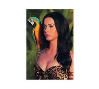Katy Perry Poster sur toile pour décoration de salon et chambre à coucher sans cadre 30 x 45 cm