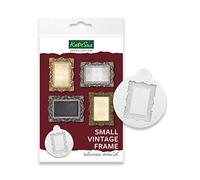 Katy Sue Cadres miniatures à gâteaux rectangulaire Vintage à la mode-Moule en Silicone pour décoration de gâteaux et bonbons CE8