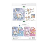 Katy Sue Lot de 12 matrices de découpe « Baby » pour création de cartes et travaux manuels