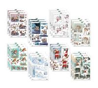 Katy Sue Lot de 24 feuilles de découpage 3D pour fabrication de cartes et travaux manuels