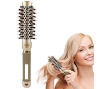 Katyjun Brosse ronde pour brushing - Brosse ronde avec poils de sanglier