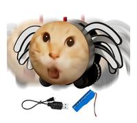 Katzen Spielzeug Spinnen - Interaktives Katzenspielzeug | Automatische Elektrische Spielzeug Für Katzen | Wiederaufladbar Lustiges Gerät Für Drinnen Draußen Haus Spielen Geburtstag Weihnachten