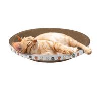 Katzenkratzer Loungingbox - Planche à gratter robuste pour chats - Patins à broyer - Scratch Sharl Scratches