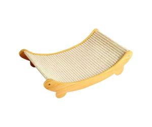 Katzenkratzpad - 15,75 Zoll Rutschfester Sisal Kratzer | Sisal Dichteplatte Katzenunterlage - Kratzmöbel für Spielen Entspannen und Pflege Kleineŕ und mittelgroßer Katzen