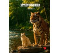 Katzenuniversum. Malbuch für Kinder, Jugendliche und Erwachsene: Eine kreative Reise durch die Welt der Katzen - ideal zum Entspannen, Ausmalen und Genießen.