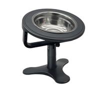 Katznapf Augmenté | Augmentation du bol en acier inoxydable | Augmentation des bols pour chats pour logements de chats, augmentation des bols de chat | Manger lentement des bols pour chiens, une tasse