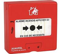 kau KAU534115 Déclencheur Manuel Conventionnel, 240 V, Rouge