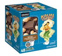 Kauai Coffee Keurig K-Cup Lot de 48 dosettes de noix de macadamia moka