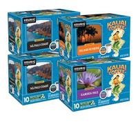 Kauai Coffee Keurig K-Cup Pods Lot de 4 paquets de 10 capsules
