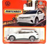 Kauf und Spar Matchbox 2024 Volkswagen ID.4 Blanc 1:64 Voiture 11 x 11 x 4 cm Adulte, amateurs de modélisme