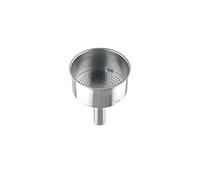 Kaufgut 041858 Huile/121022 de notebook supplémentaire Blister Entonnoir en aluminium pour machine à café 2 tasses, Multi