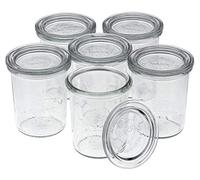 KAUFGUT VASO ERMETICO+COPERCHIO 'MINI STURZ' VETRO 160ML 6CM WECK