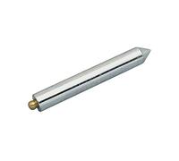 Kaufmann senklot forme longue en acier avec capuchon abschraubbarer laiton 220 g, 44.901.01