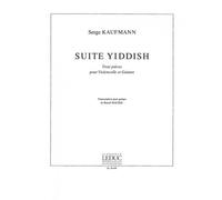 KAUFMANN - SUITE YIDDISH - VIOLONCELLE ET GUITARE