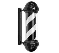 KauiP Barber Pole Enseigne Lumineuse pour Barbier Shop,Vintage Poteau De Coiffeur Salon LED Poteau De Barbier Signe Rouge Blanc Bleu Bandes Mur Lampe 73cm/29in,A