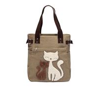 KAUKKO Gw093 Sacs portés épaule Femme, Kaki-3, Taille unique, Platform